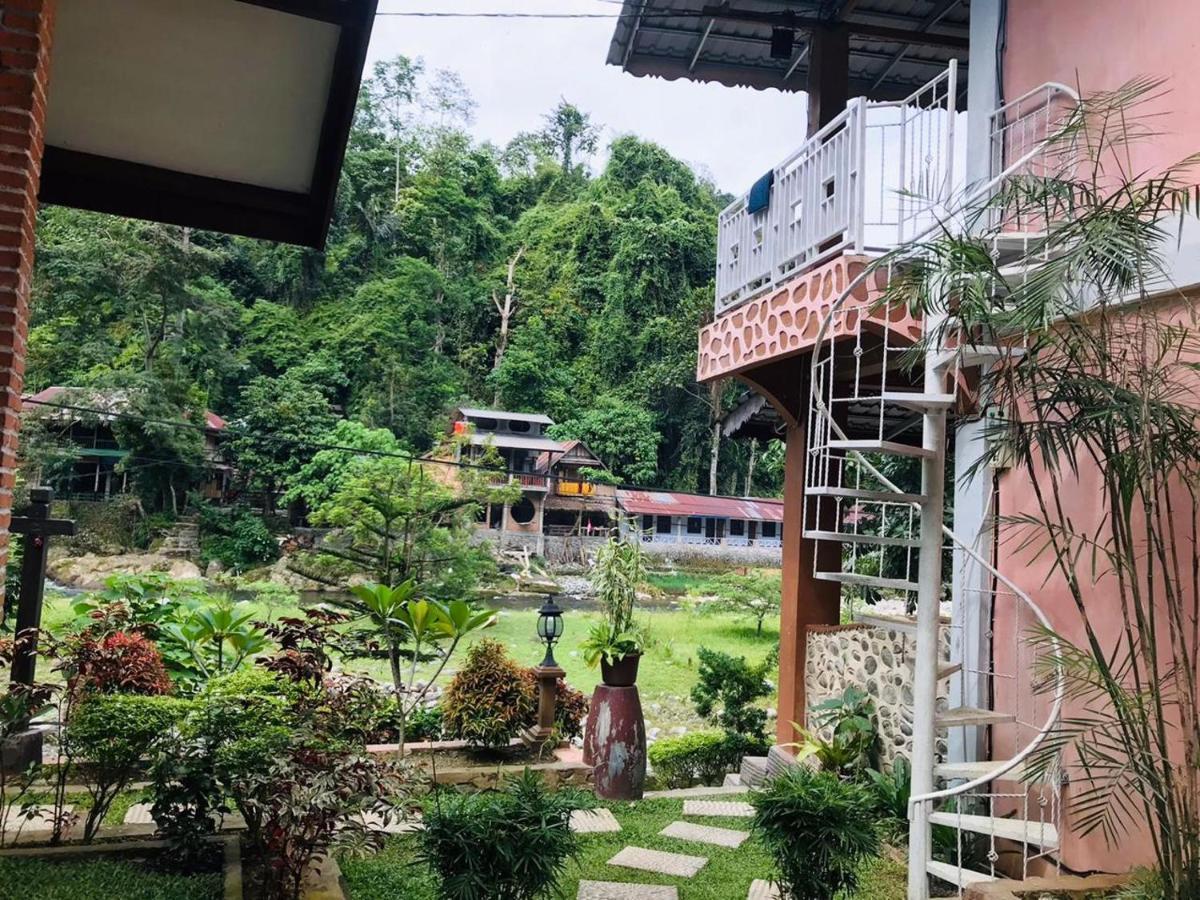 Hotel Thomas' Retreat Bukit Lawang Esterno foto
